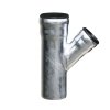 Loromeij-Goor BV - T-STUK VERL. - 45 gr - dn 100/50 - 250X - 0022341